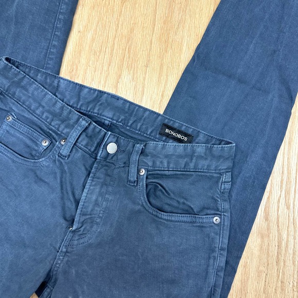 Bonobos Jeans Mens Bonobos Slim Taper Fit 5 Pocket Stretch Denim